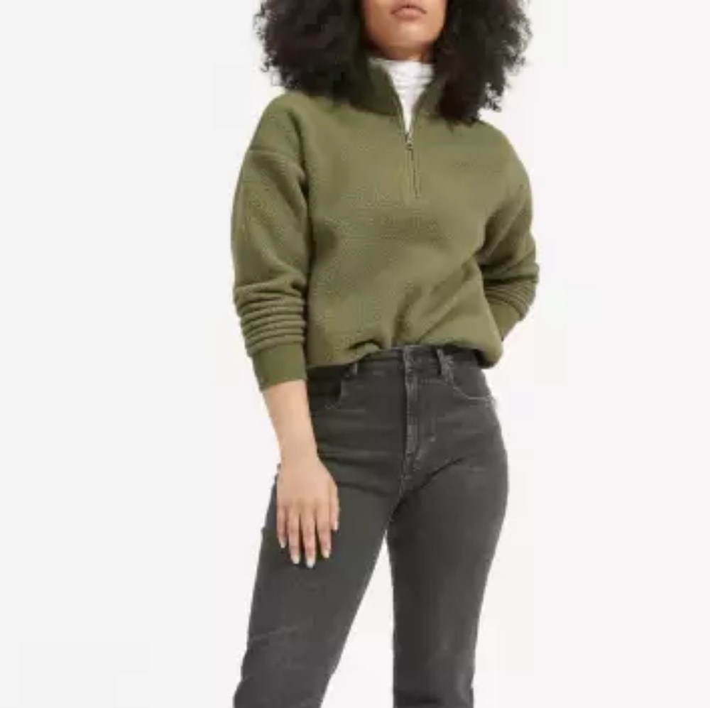 Everlane ReNew Fleece Half-Zip